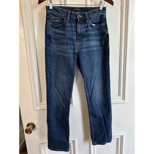 Banana Republic Womens High Rise Straight Jeans Sz 27